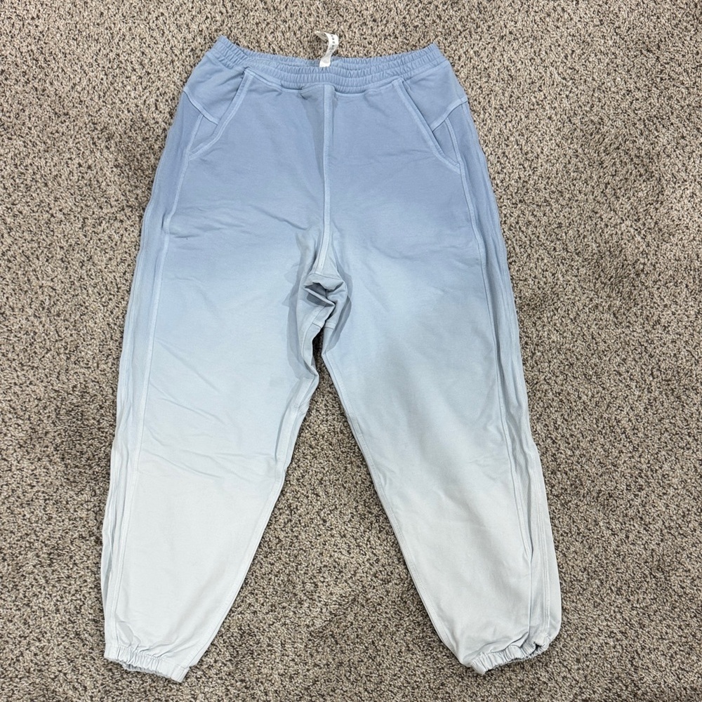 lululemon athletica Ombre Blue-to-White Jogger Sweatpants